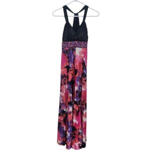 Women's My Michelle Vintage Maxi Dress Sz Medium